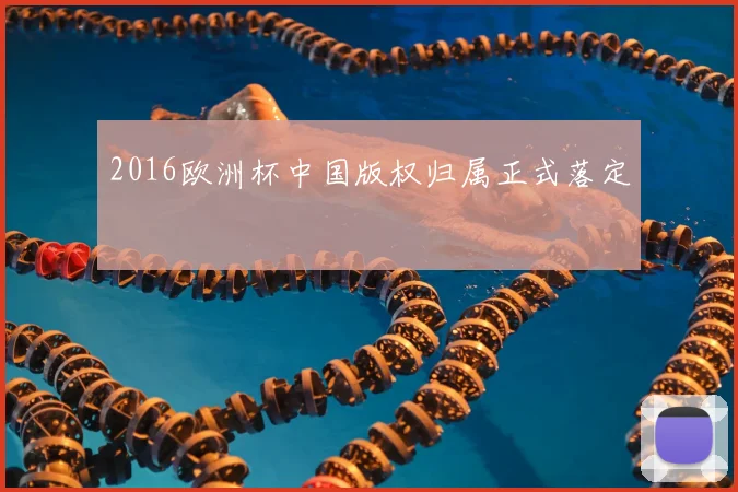 2016欧洲杯中国版权归属正式落定